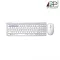 Keyboard&Mouse(คีย์บอร์ดเมาส์ไร้สาย) Multi-mode Bluetooth 3.0/ 4.0 รุ่น9300M(Black, White)
