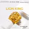 Golden Lion King Aluminium Keycap, Genuine Aluminum Cap buttons