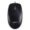 USB Optical Mouse Logitech (M100R) Black (Thai Center Insurance)